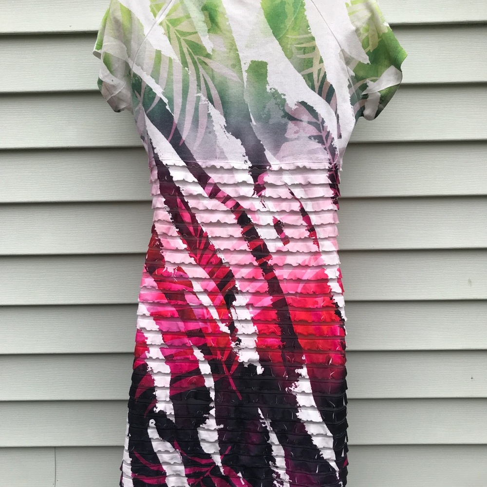 Cubism colorful dress
